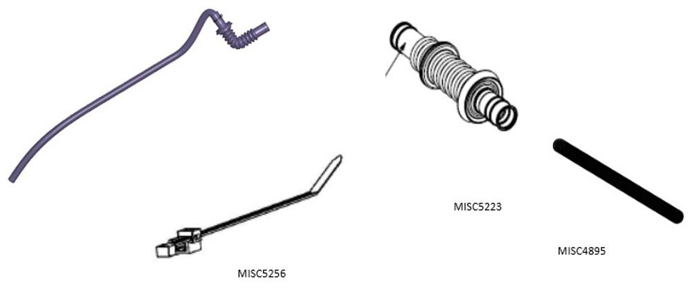 EGR Auto - RollTrac Replacement Rear Drainage Tubes - Single product image 0