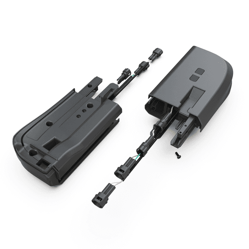 EGR RollTrac replacement rear corner casing set for Triton MQ MR with wiring looms