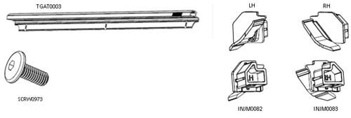 Shop EGR RollTrac Amarok Replacement Tailgate Rail - VW Amarok 2010-