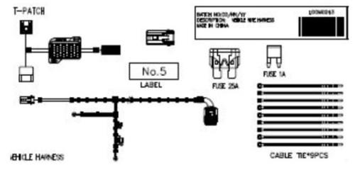 EGR RollTrac Vehicle Loom Kit product image