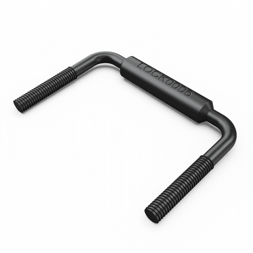 EGR replacement lock striker U-bolt set, showing pair of metal U-bolts used as canopy lock strikers for secure hard lid and canopy closure