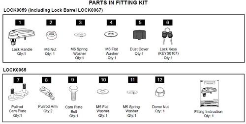 EGR Premium L/S Canopy Full Lock Kit  product image