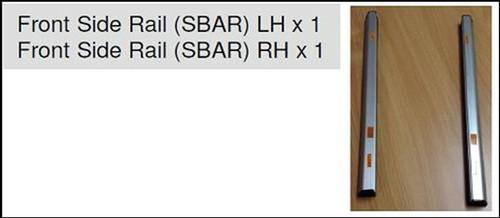 Shop Replacement Front Side Rails for EGR Soft Tonneau Covers - 1 Pair