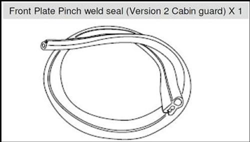 Shop Replacement Cabin Guard Pinch Weld Seal for EGR Soft Tonneau Covers - 1 Pair