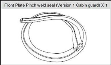 Shop Replacement Cabin Guard Pinch Weld Seal for EGR Soft Tonneau Covers - 1 Pair