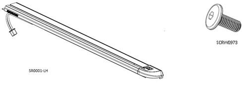 Shop RollTrac Replacement Side Rail - LH (Electric Models)