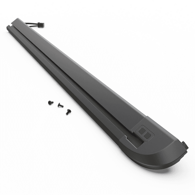 Toyota Hilux RollTrac LH electric side rail replacement with corner cap buttons and loom
