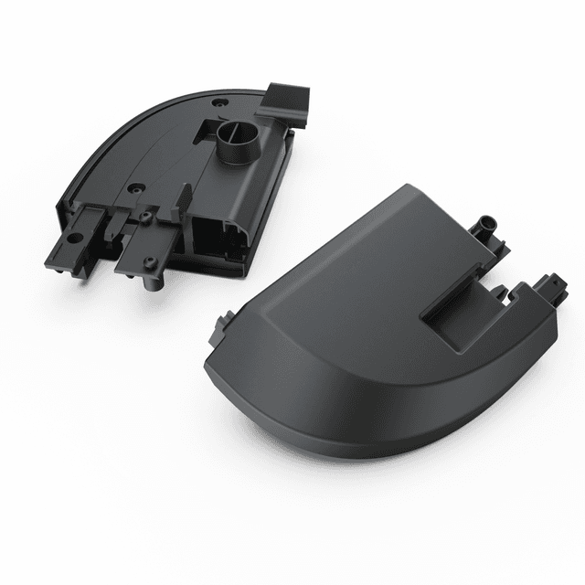 EGR RollTrac rear corner casing replacement for manual tonneau cover models, showing protective corner housing components designed to restore durability and fit on RollTrac systems.