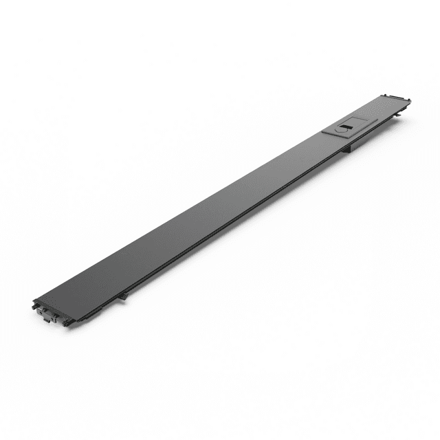 EGR RollTrac manual replacement handrail for tonneau cover system designed for smooth manual opening and secure locking.