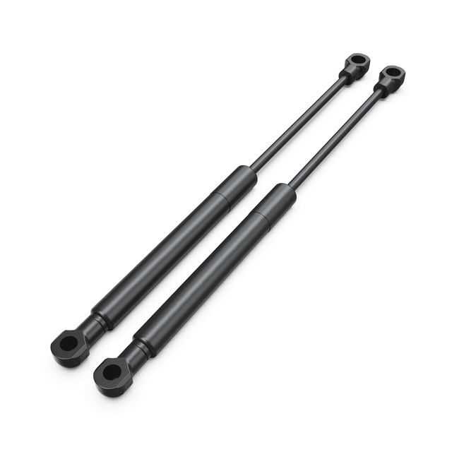 EGR Premium Canopy side lift window gas strut kit for Mitsubishi Triton MQ and MR pre-16/10/17, showing two black gas struts for smooth and supported window opening