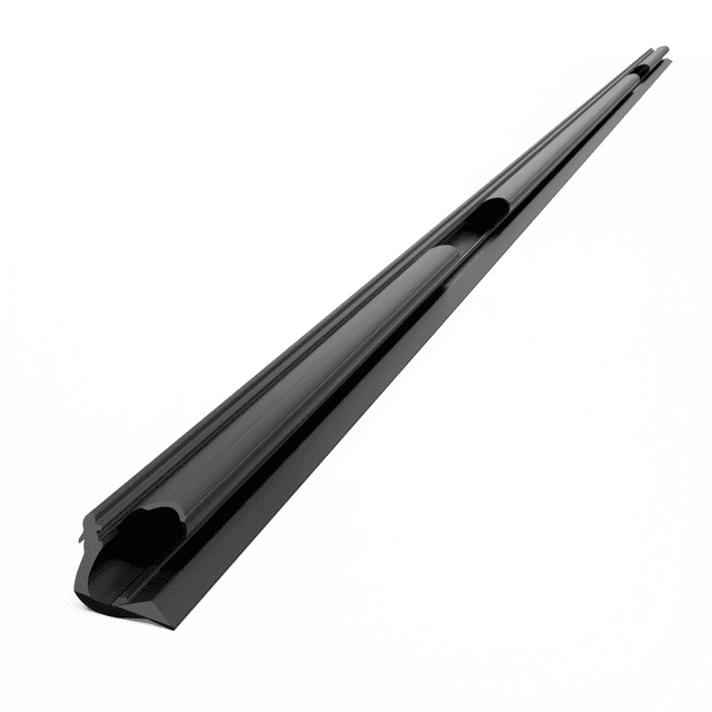 Front seal strip for EGR load shield, designed to create a weatherproof seal along the front edge to block dust and water ingress