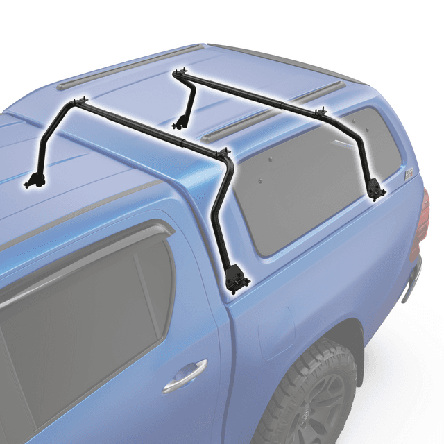Toyota Hilux 2015 with EGR GEN3 canopy roof rack system and heavy-duty internal support frame