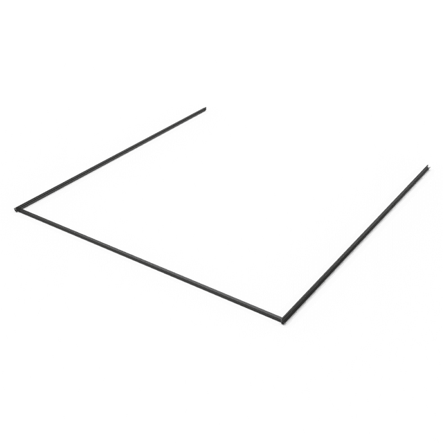 EGR RollTrac side rail and header rail seal kit components designed for watertight sealing of tonneau cover systems.