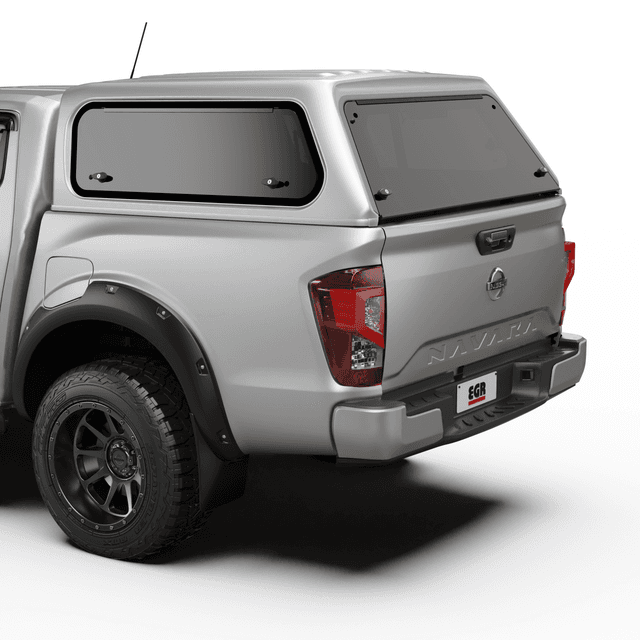 EGR Core Canopy fitted to Nissan Navara NP300, designed for durability, weather protection, and everyday utility