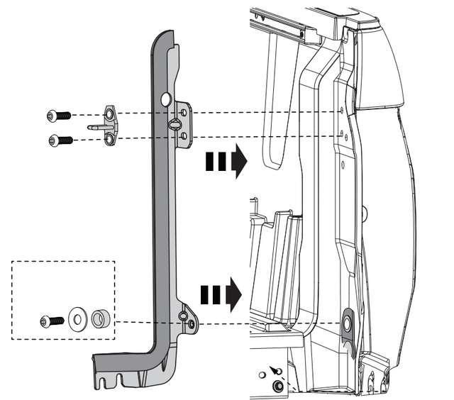 EGR RollTrac Tub Re-Inforcement Bracket