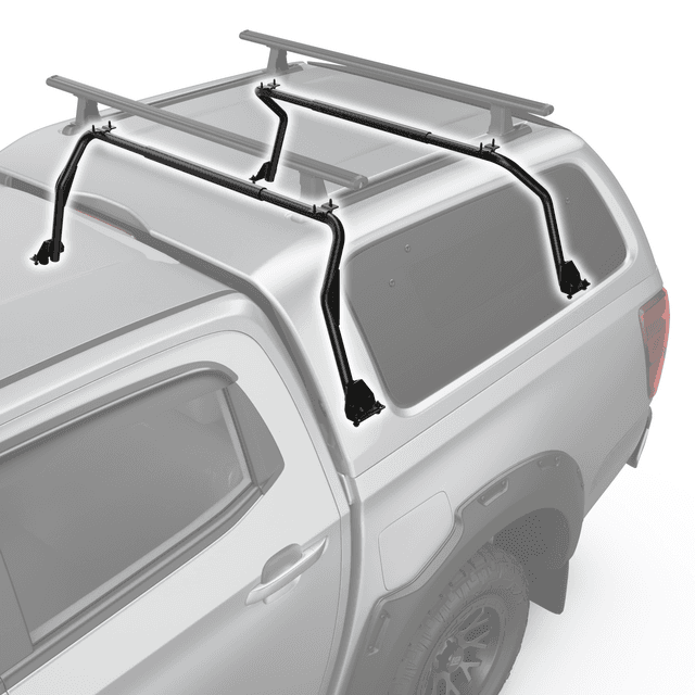 Side view of Mazda BT-50 2020 GEN3 Canopy with EGR heavy-duty internal roof rack frame