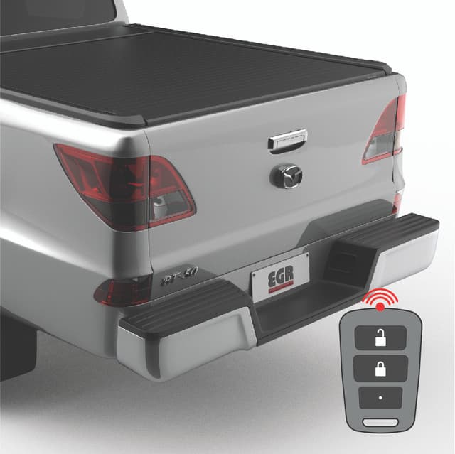 EGR Tailgate Remote Locking Kit shown on a Mazda BT-50 2011β2019