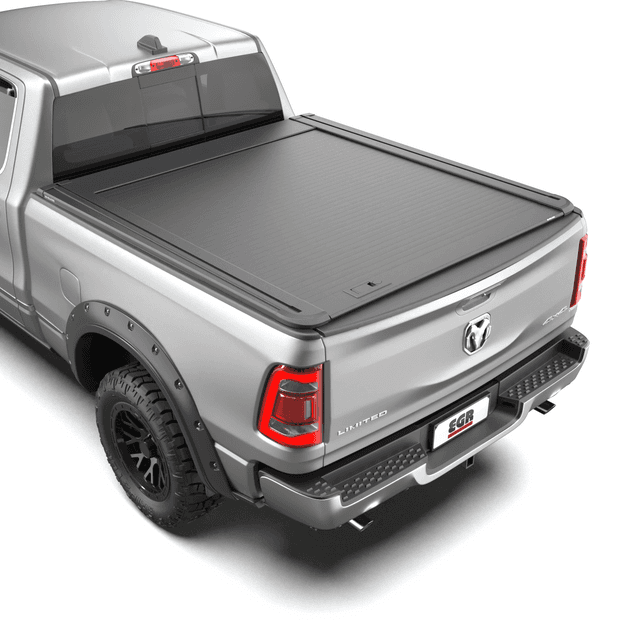 RAM DT 1500 2020 with EGR RollTrac Manual tonneau cover closed