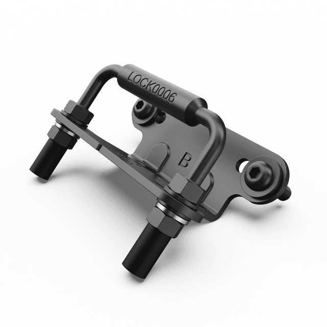 EGR Replacement Lock Striker Kit 3 for Mitsubishi Triton MQ MR 2015-onwards and Ford Ranger RA 2022-onwards, designed for secure hard lid or canopy locking.