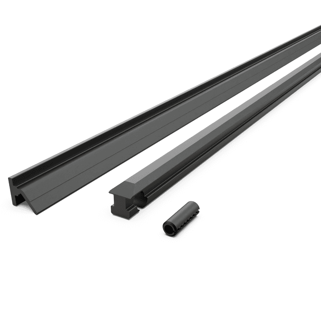 RollTrac Side Rail Seals – Slat Side kit including up side rail seal, drive rail trim and roll pin for improved dust and water sealing on EGR RollTrac cover.