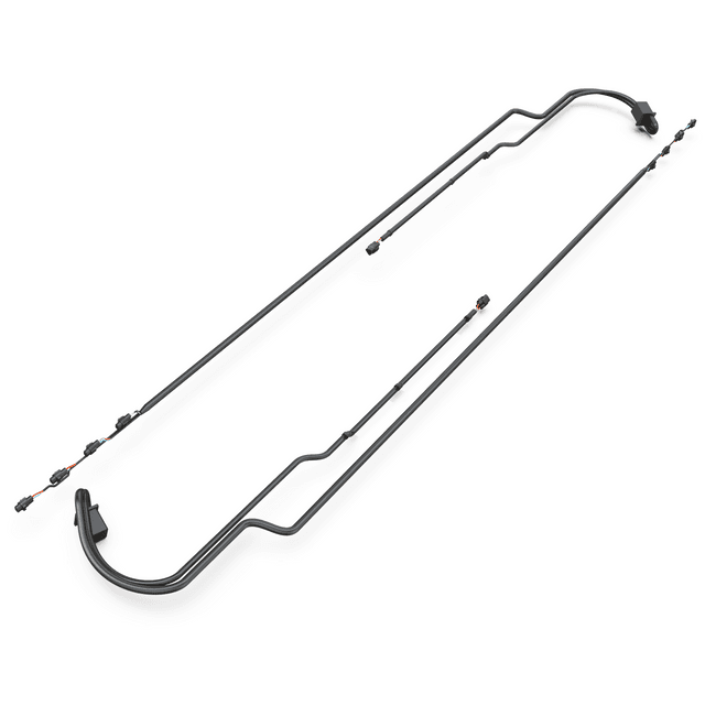 RollTrac Side Rail Loom Kit with dual side rail wiring harnesses for EGR RollTrac Slat Side cover, designed for secure and reliable electrical connections.