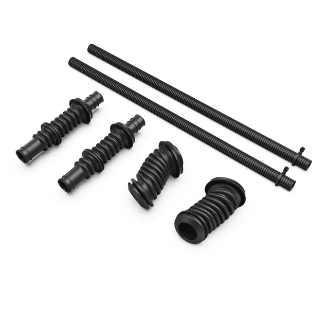 EGR RollTrac drainage tube kit with front and rear drain tubes