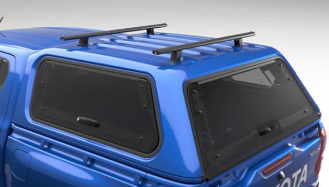 Toyota Hilux J-DECK N80 2015-2025 fitted with EGR Core Canopy with lift windows